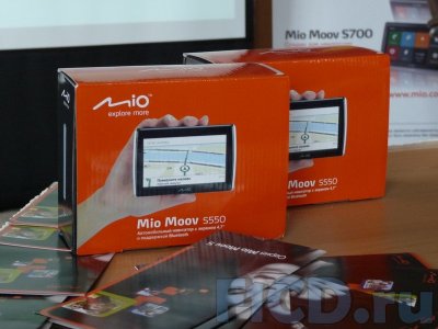 Mio Moov S – навигаторы уже доступны