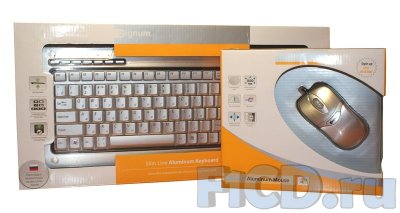 Немецкая сборка – алюминиевые клавиатура и мышь от Zignum