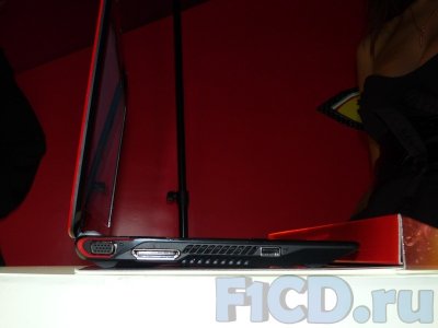 Acer Ferrari One и другие ноутбуки на базе Vision от AMD