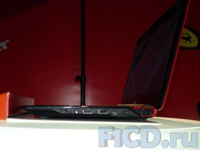 Acer Ferrari One и другие ноутбуки на базе Vision от AMD