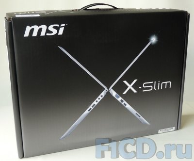 MSI X-Slim X340 – стильный и тонкий ноутбук