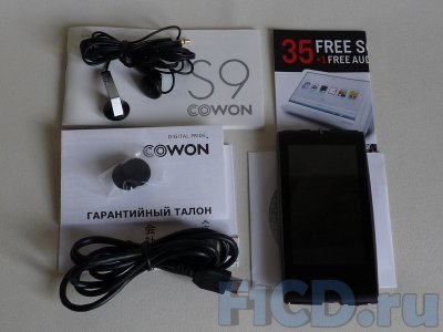 Cowon S9 Curve – все мультимедийные удовольствия