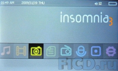 Digma Insomnia3 – бюджетный плеер