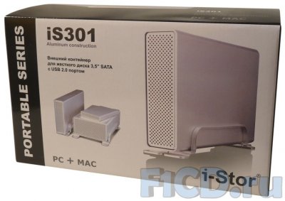 i-Stor iS301 и i-Stor iS302 — quot;маковыеquot; контейнеры для SATA-винчестеров