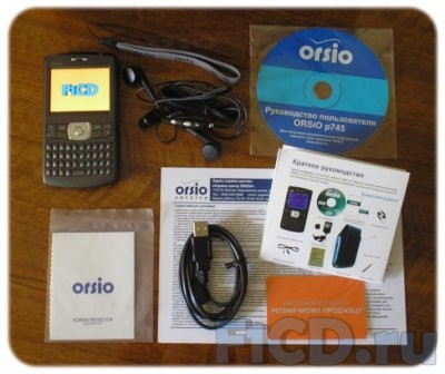 ORSiO p745 – очень дешёвый QWERTY-коммуникатор