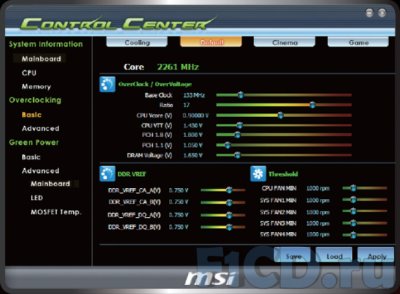 MSI P55 Xtreme Speed – материнские платы на чипсете Intel для Core i5
