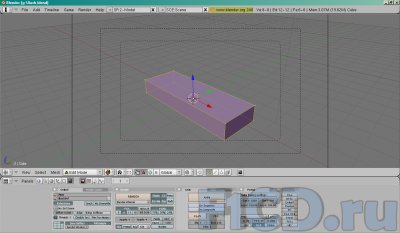 Blender – уроки моделирования (урок №2)