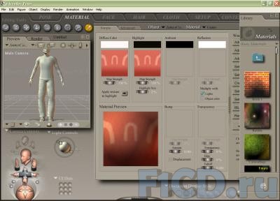 Poser – не просто редактор поз и движений
