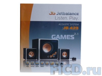 Акустическая система Jetbalance JB-423 – больше, чем просто 2.1