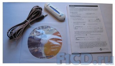 AVerMedia Personal USB Radio — маленькое FM-радио для Вашего компьютера