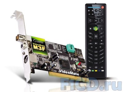 Compro VideoMate Vista M5F – компактный PCI ТВ-тюнер