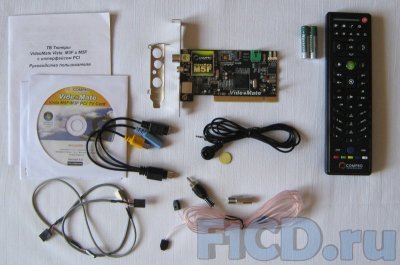 Compro VideoMate Vista M5F – компактный PCI ТВ-тюнер от компании Compro Technology