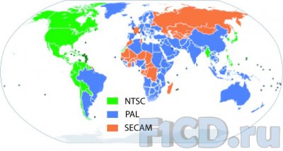 Системы цветного ТВ (NTSC, PAL, SECAM)