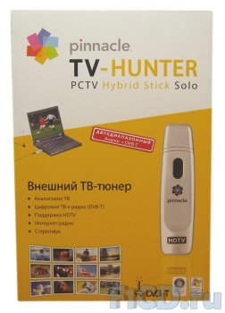 Pinnacle TV-HUNTER PCTV Hybrid Stick Solo (340e) – недорогой внешний тюнер