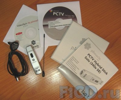 Pinnacle TV-HUNTER PCTV Hybrid Stick Solo (340e) – недорогой внешний тюнер
