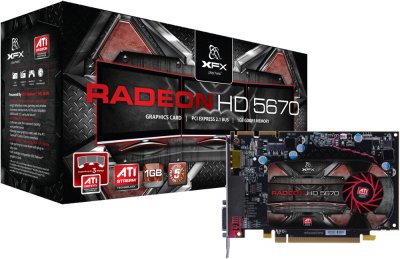 XFX ATI Radeon 5670 HD – геймерская видеокарта