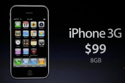 Apple анонсирует iPhone 3G за $99