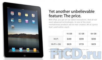 iPad – долгожданный планшет компании Apple