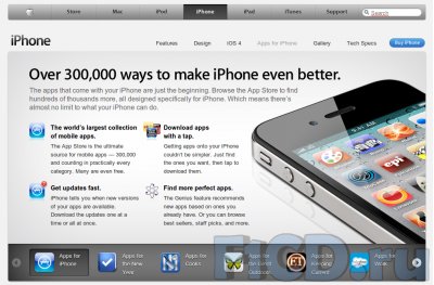 Apple App Store отмечает 10 миллиардов загрузок