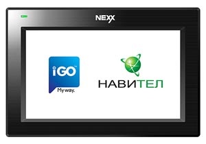 Навигаторы Nexx с Навител Навигатор 3 и IGo8