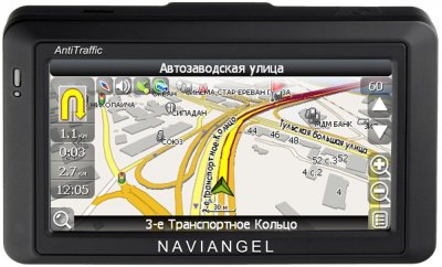 Новый GPS-навигатор Naviangel V6 Antitraffic