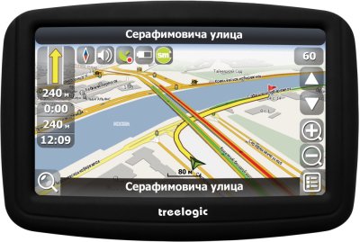 Treelogic TL-4304 Super Slim – новый GPS-навигатор