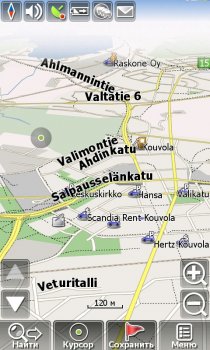 Карта Финляндии для Навител