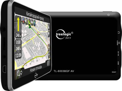 Treelogic TL-6003BGF AV – новый навигатор