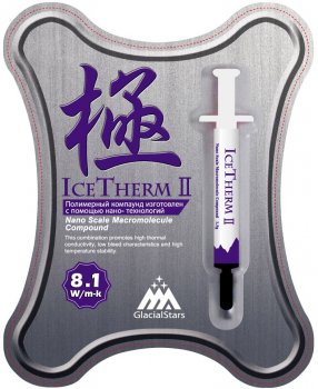 GlacialTech IceTherm I и IceTherm II – новые термопасты