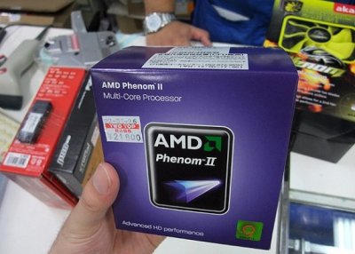 Процессор Phenom II X6 1055T с TDP 95 Вт уже продаётся