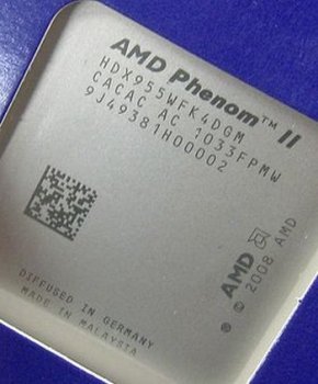 Процессор Phenom II X4 955 BE с TDP 95 Вт: уже в продаже