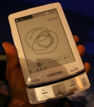Samsung демонстрирует свои электронные книги