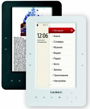 TeXet TB-500HD – функциональный ридер