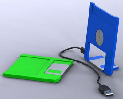 Концепт USB-дискеты