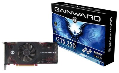 GAINWARD GTS 250 2048MB Limited Edition – новая GTS 250