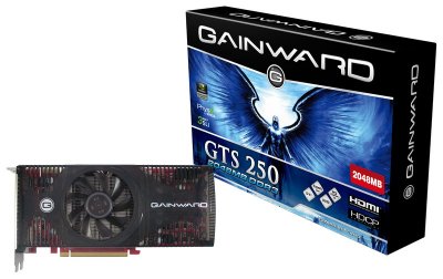 GAINWARD GTS 250 2048MB Limited Edition – новая GTS 250