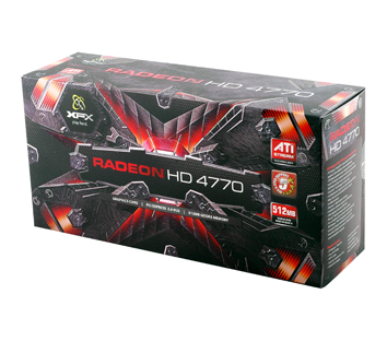 XFX ATI Radeon HD 4770 – новая видеокарта