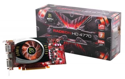 XFX ATI Radeon HD 4770 – новая видеокарта