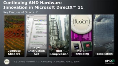 AMD демонстрирует 40-нм GPU с поддержкой DirectX 11