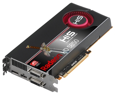 Готовы Radeon HD 5870 и HD 5850: теперь производства HIS