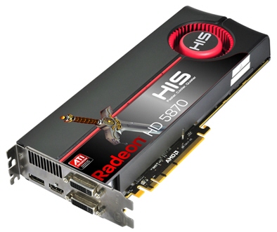 Готовы Radeon HD 5870 и HD 5850: теперь производства HIS