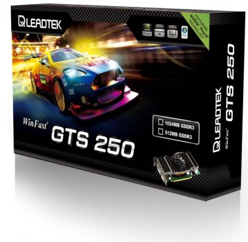 Leadtek WinFast GTS 250(V2) – новая видеокарта