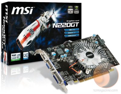 MSI выпускает разогнанную GeForce GT 220