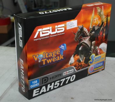 ASUS Radeon HD 5770: мини-тест и детальные фотоснимки