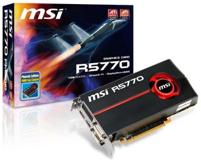 MSI выпускает видеокарты Radeon HD 5750/5770