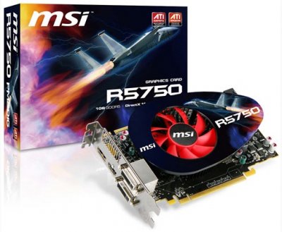 MSI выпускает видеокарты Radeon HD 5750/5770