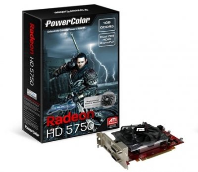 PowerColor: первая нестандартная видеокарта Radeon HD 5750