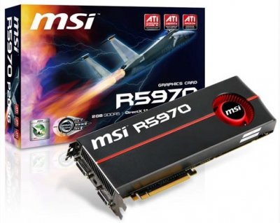 MSI представила свою версию видеокарты ATI Radeon HD 5970