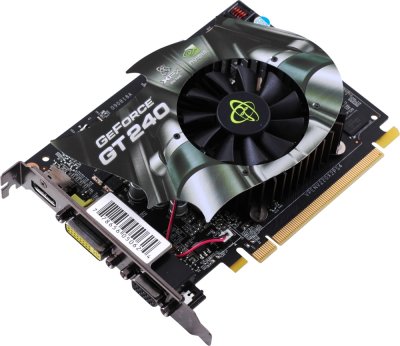 XFX NVIDIA GeForce GT 240 – новая видеокарта