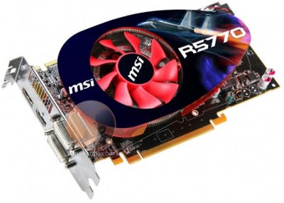 MSI выпустит нереференсную карту Radeon HD 5770